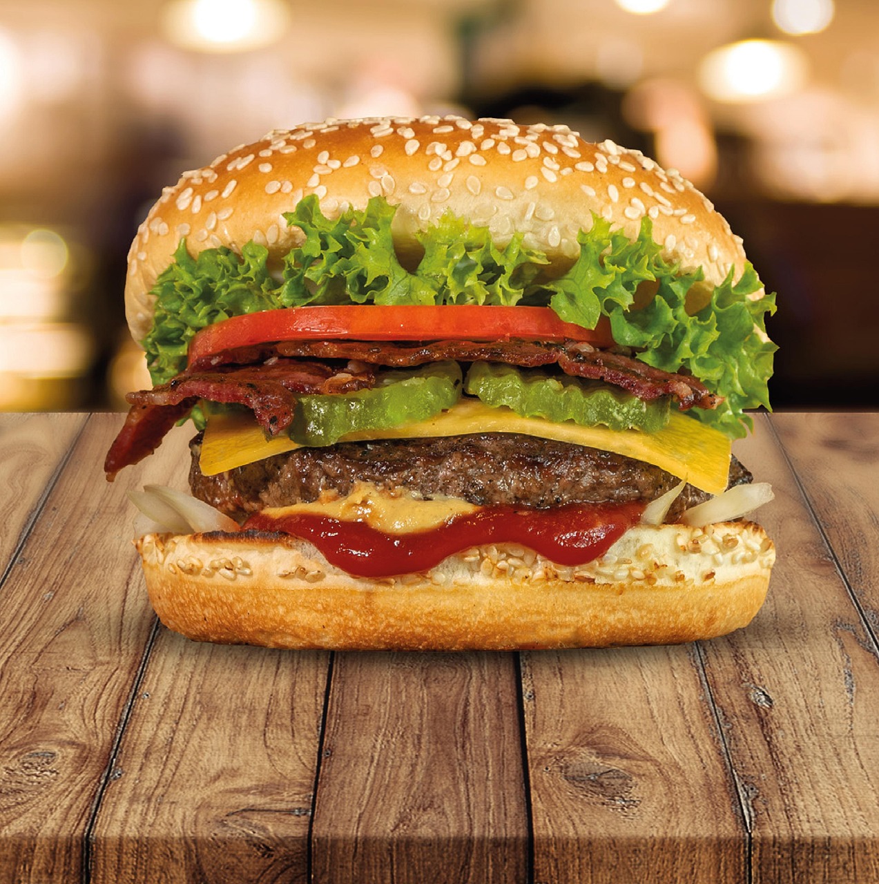 Hamburguesa clásica